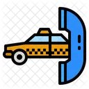 Taxi buchen  Symbol