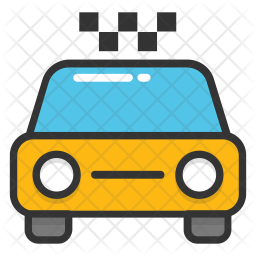 Taxi Cab Hire Icon