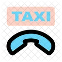 택시 호출  아이콘
