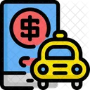 Taxi Money Service Icon
