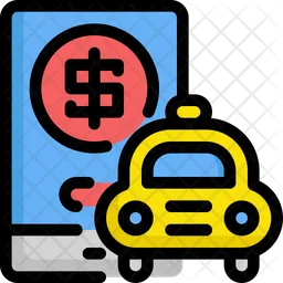 Taxi charge  Icon