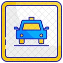 Car Taxi Display Icon