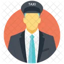 Taxi Driver Chauffeur Icon