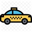 Taxi Fahrzeug Maschine Symbol