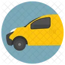 Taxi Ford Taxi Hibrido Taxi Amarillo Icono