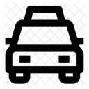 Taxi Front View Icon