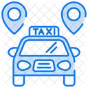 Taxi Gps Cab Location Taxi Tracking Icon