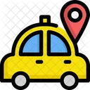 Taxi GPS Service Symbol