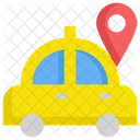 Taxi Gps Posizione Taxi Icon