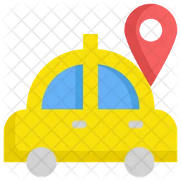 Posizione gps del taxi  Icon