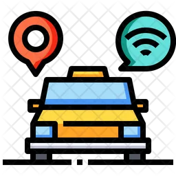 Taxi location  Icon