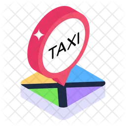 Taxi Location  Icon