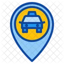 Taxi Placeholder Pin Pointer Gps Map Location Icon