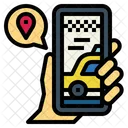 Taxi Location  Icon