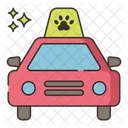 Taxi para mascotas  Icono