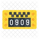 Meter Cab Car Icon