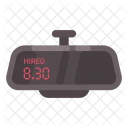 Taxi Mirror Meter  Icon