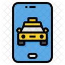 Taxi Mobile App Icon