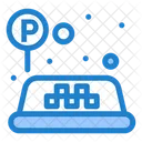 Taxi Parking  Icon