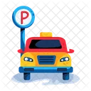 Parking Lot Parking Area Taxi Parking Icon