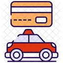 Taxi payment card  Icon