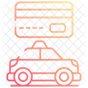 Taxi payment card  Icon