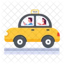 Taxi Ride Cab Ride Taxi Service Icono