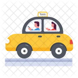 Taxi Ride  Icon