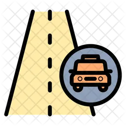 Taxi road  Icon