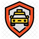 Taxi Security Icon