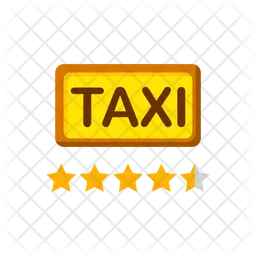 Taxi Service Rating  Icon