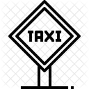 Taxi Taxi Stand Cab Stand Icon