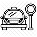 Taxi Stand  Icon