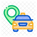 Taxi Ziel Online Symbol