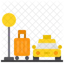 Taxi Station  Icon