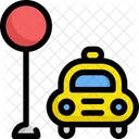 Taxi Service Delivery Icon