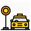 Taxi Stop Icon