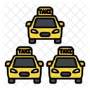 Taxi Travel Location Icon