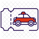 Taxi ticket  Icon