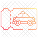 Taxi ticket  Icon