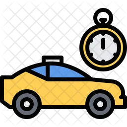 Taxi Timing  Icon