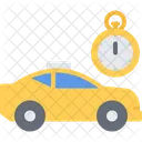 Taxi Timing Taxi Time Taxi Deadline Icon