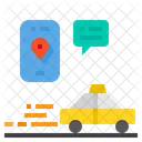Taxi Tracking  Icon