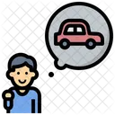 Taxifahrer  Symbol