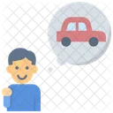 Taxifahrer  Symbol