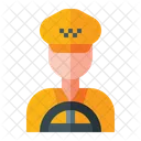 Fahrer Taxi Avatar Symbol