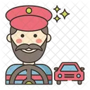 Taxifahrer  Symbol