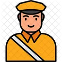 Motorista De Taxi Avatar Motorista Ícone