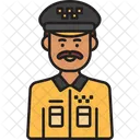 Taxista masculino  Icono