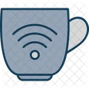 Taza Wifi Cafe Icono